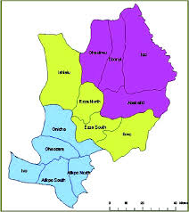 Map of Ebonyi state