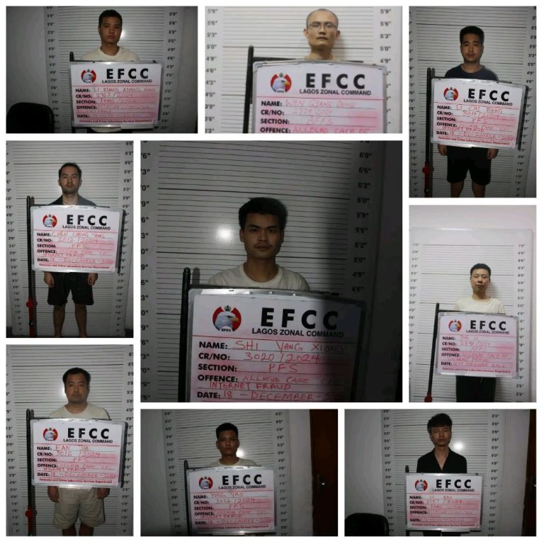 Court Sentences Nine Chinese Nationals for Cyberterrorism and Internet Fraud in Lagos