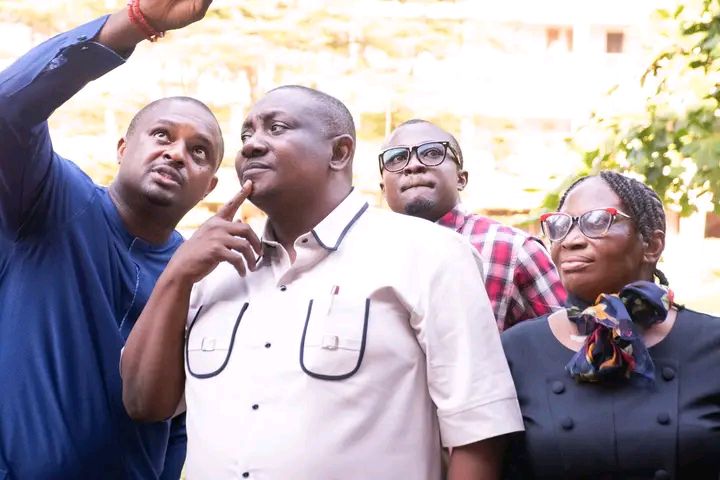 Photo credit: UNIZIK FB page NEW UNIZIK VC INSPECTS STUDENTS’ HOSTELS, ABANDONED PROJECTS