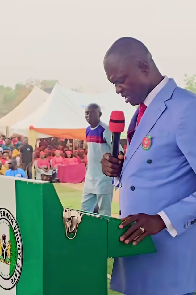 Governor Nwifuru Awards ₦20 Million Scholarship to Young Prodigy at Oferekpe Day 2026